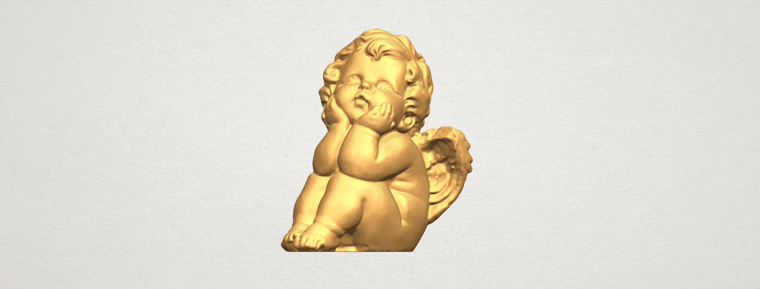 TDA0481 Angel Baby 04 B02.png Descargar archivo gratis Angel Bebé 04 • Modelo para la impresión en 3D, GeorgesNikkei