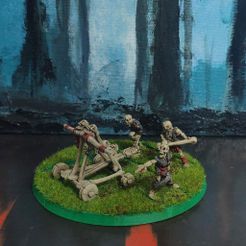 IMG_20220206_004947.jpg Free 3D file Kings of War - war engine crew base・Object to download and to 3D print