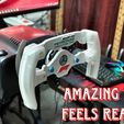1-5.jpg 3D Printed MERCEDES F1 Racing Wheel for Sim Racing Logitech G29 Mod