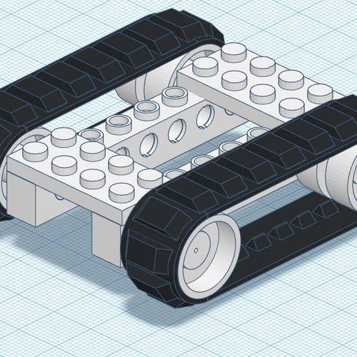🛤️ Tiny Trak - Micro - Tracks build guide・Free 3D File for ・Cults