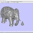 elephant-3d-cad-file-pic-2.png Elefant 3D-Druck Modell Datei-2
