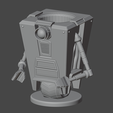 isometrico.png MATE CLAPTRAP BOMBERLANDS ROBOT