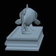 Bass-mount-statue-32.png fish Largemouth Bass / Micropterus salmoides open mouth statue detailed texture for 3d printing