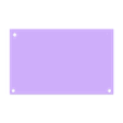 MEGA_2560_template_3_holes_1_pin.stl MEGA 2560 D.I.N. rail mount