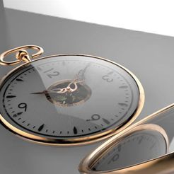 02431282512d3b4d0405ebfccf24c0ad_display_large.jpg Free STL file pocket watch・3D printing model to download