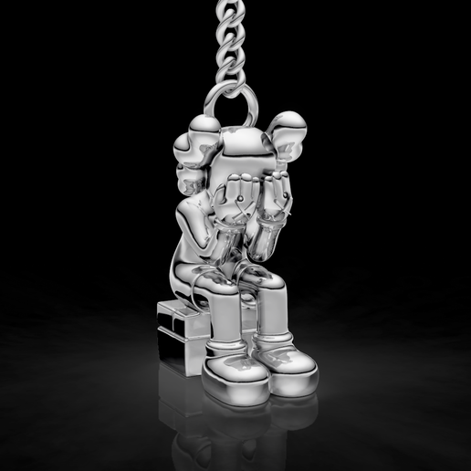 🔑 kaws key holder・ STL File for 3D printing・Cults