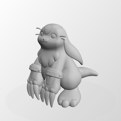 🐉 Prairiemon - Digimon・ STL File for 3D printing・Cults