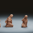 Xmas_3Dprintable_Maria_Remastered.png Christmas nativity figurines Set 3D Printable 3D Scan