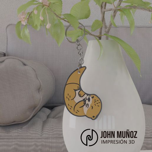 LLAVERO COMADREJAS AMOROSAS 3D model