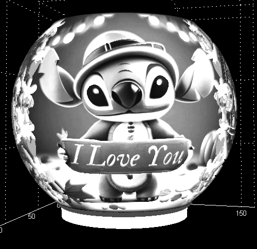 face1-ON.png Stitch - лампа Stitch Sphere (i love you)