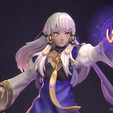 Main_2.png Lysithea - FireEmblem Three-Houses Game Figurine STL for 3D Printing