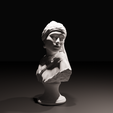 Jouvancelleblackwhitesquare.png Sculpture : The girl with the pearl earring