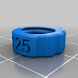 Nut-0.0125.png Schraubentoleranz-Testkit + STEP FILE