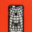 DSC_4580_2_Small.jpg STL file Spidersuit Iphone 6 Case・3D printing idea to download