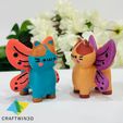 Fairy-cat-for-3d-printing-2.jpg Print in place Fairy Cat