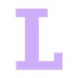L.stl Letters and Numbers FERRARI | Logo