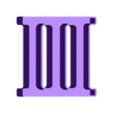 Numero 3.STL Roman Number 3
