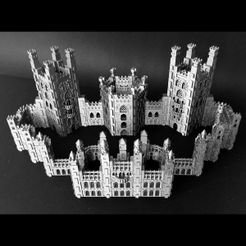 01_DCB_PaeanCastle_01.jpg Fichier 3D Blocs de château de rêve, set 3・Idée pour impression 3D à télécharger