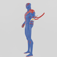 Renders0011.png Spiderman 2099 Spiderverse Textured Rigged Lowpoly