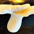 il_1588xN.4879102697_a07l.webp STL file King's Trumpet Wall Mushroom・3D printable model to download