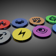 Pokemon-Coasters2.png Набор подставок Pokemon Energy Coasters Bundle