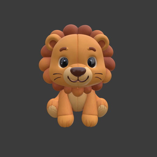 Lion 3D model