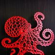 ecfaa113-e663-4aba-b759-b172832dae23.jpg Octopus / Chobotnice voronoi wall decoration