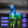 1.png CUTE LLAMA (ARTICULATED) PRINT-IN-PLACE LEVER TOYS