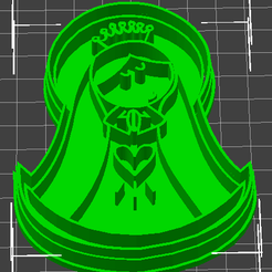 Virgen.png STL-Datei Jungfrau von Guadalupe Ausstecher・Design für 3D-Drucker zum herunterladen