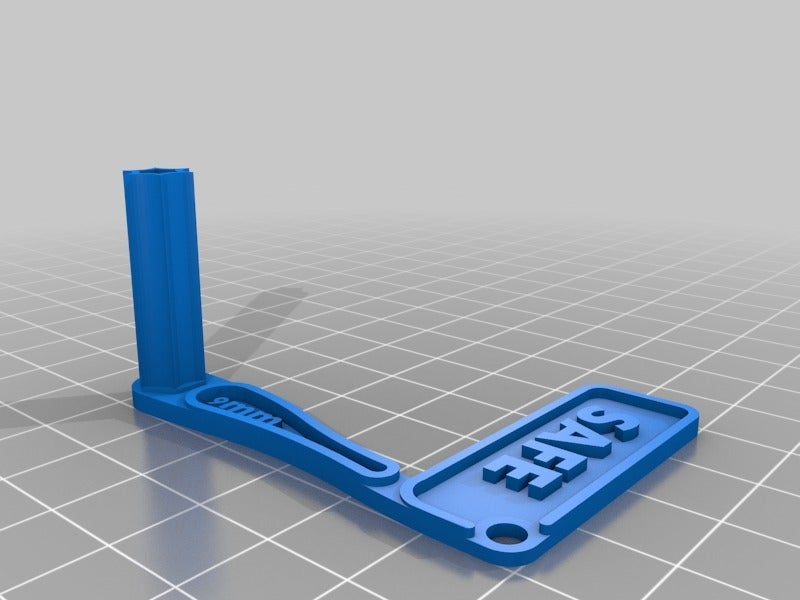 827ebedc7318fb533add235915a94dc5.png Free STL file 9mm Pistol Safety Chamber Flag・Template to download and 3D print, Milan_Gajic