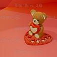 TeddyHeart-2.jpg Crochet Teddy bear with heart