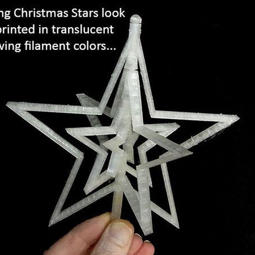3b3c0c7025ba3601d99a15ef9379a5e7_display_large.jpg Free STL file Spinning Christmas Star・3D printable model to download, Muzz64