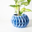 DSC04218.jpg The Orik Planter Pot with Drainage Tray & Stand: Modern and Unique Home Decor for Plants and Succulents  | STL File