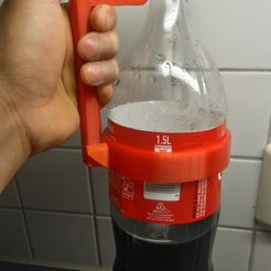 DSC_0318.JPG STL file Handle for Coca Cola botle・3D printable model to download, JonathanOlivarDizon