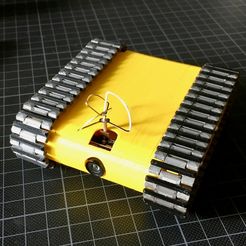e2586eb28d5e1cb01026fb89c972ffa4_display_large.jpg Fichier STL gratuit Mini FPV-Rover (Tank)・Modèle à télécharger et à imprimer en 3D