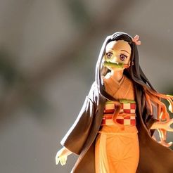 nezuko.jpg Fichier STL Nezuko / Tueuse de démons・Design pour imprimante 3D à télécharger
