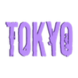 tokyo .stl TOKYO GHOUL LOGO 3D PRINT DECORATION