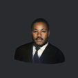 model.png Martin Luther King-bust/head/face ready for 3d printing