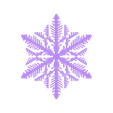reiter.stl Snowflake growth simulation in OpenSCAD