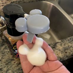 IMG_4287.jpg Mickey Shaped Foaming Soap Pump Adapter