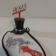 Photo-Full.jpg STL file Tiny New Years Hat 2023・Template to download and 3D print