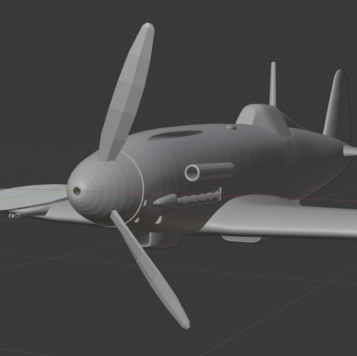 🛩️ Fiat G.55 Centauro・Free STL File for 3D printing・Cults