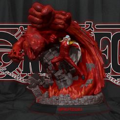 cover1.jpg 3D file Akainu Sakazuki - One Piece - Marine Admiral 3d print statue・3D printable model to download