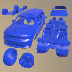 a005.png STL file DODGE DURANGO SRT 2018 PINTABLE CAR IN SEPARATE PARTS・3D printing design to download, printinghub