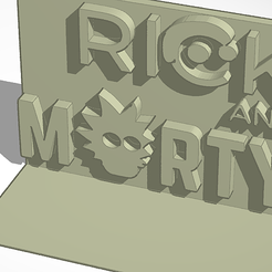 images.png Rick and Morty logo stand