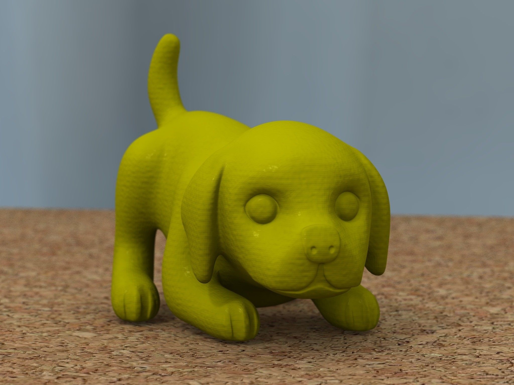 beagle_01.jpg Fichier STL bébé beagle・Objet pour impression 3D à télécharger, bs3