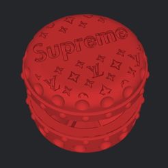 Captura-de-Pantalla-2023-05-27-a-las-20.25.42.jpg STL file GRINDER SUPREME DE LUXE 80X80X44 MM PRINT IN PLACE WITHOUT SUPPORTS .GRINDERKING.・3D printable model to download