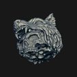 11.jpg Skull wolf scalp