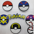 Pokemon.png Pokemon themed magnets/coasters