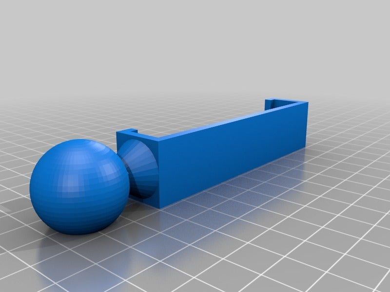 Free STL file Ball joint iphone 8plus Otterbox mount with tripod mount